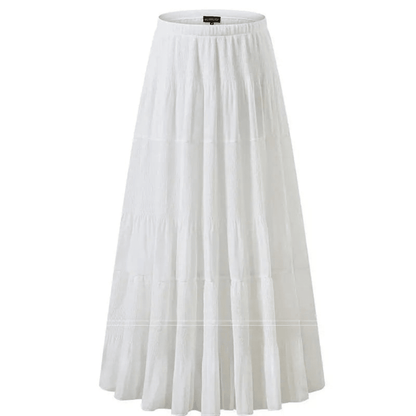 Flowing High Waist Maxi Skirt