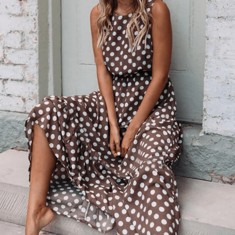 Playful Polka Dot Dress