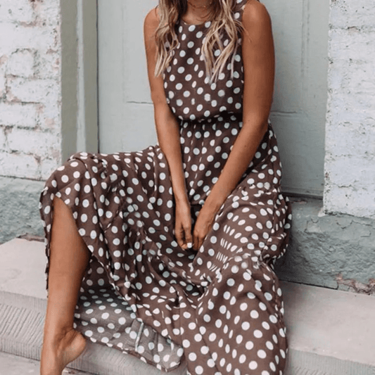 Playful Polka Dot Dress