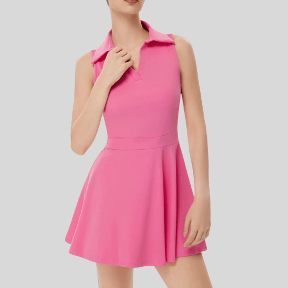 Sporty Knit Mini Dress