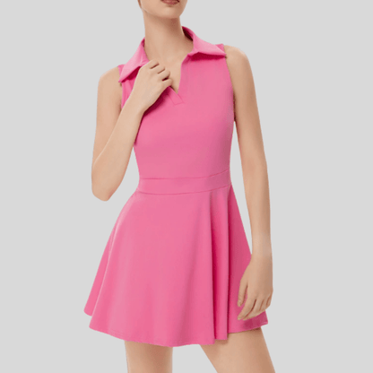 Sporty Knit Mini Dress