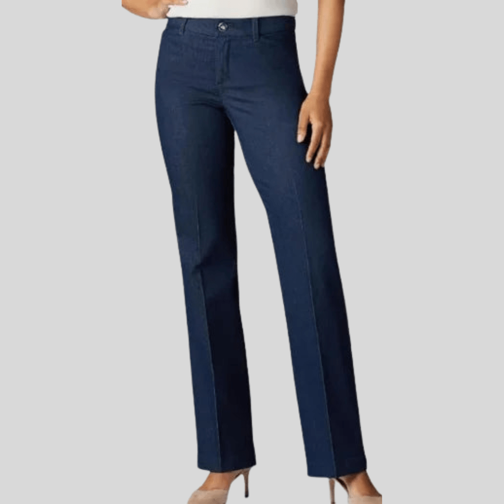 Polished Stretch Trousers
