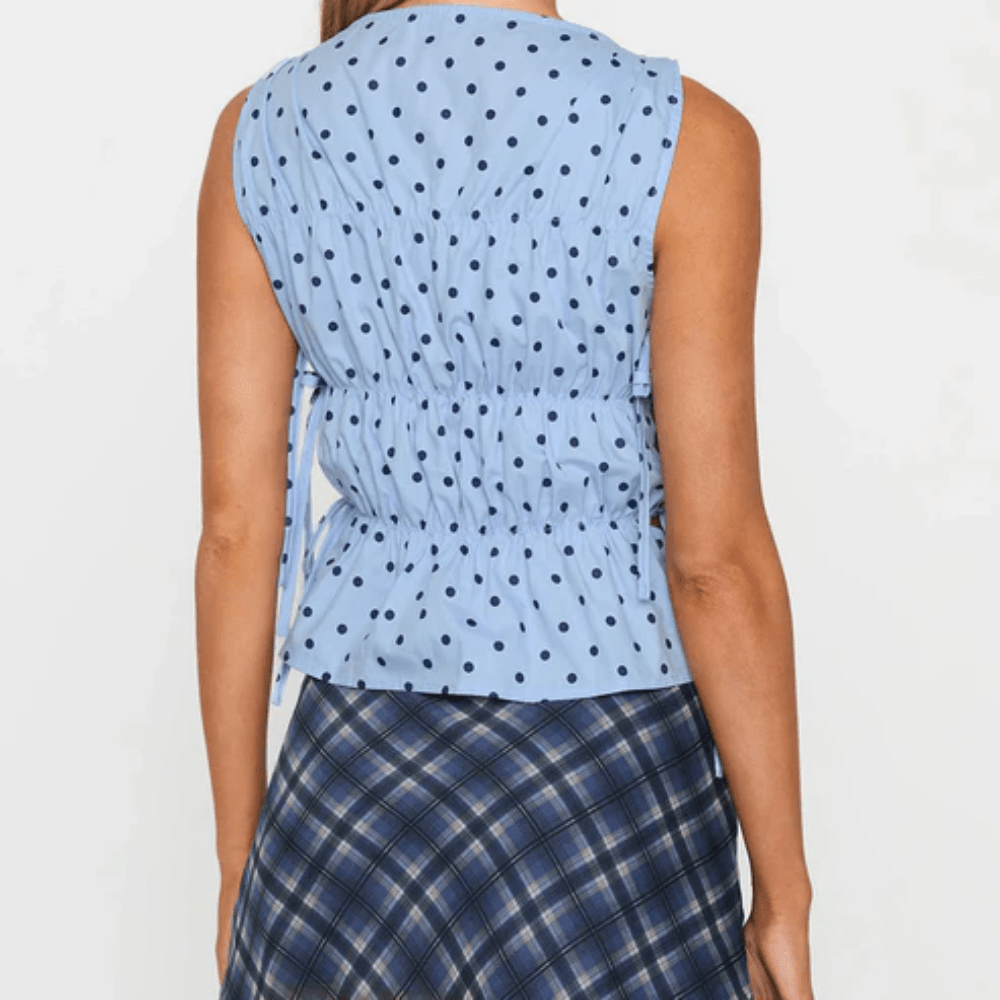 Flirty Polka Dot Tank Top