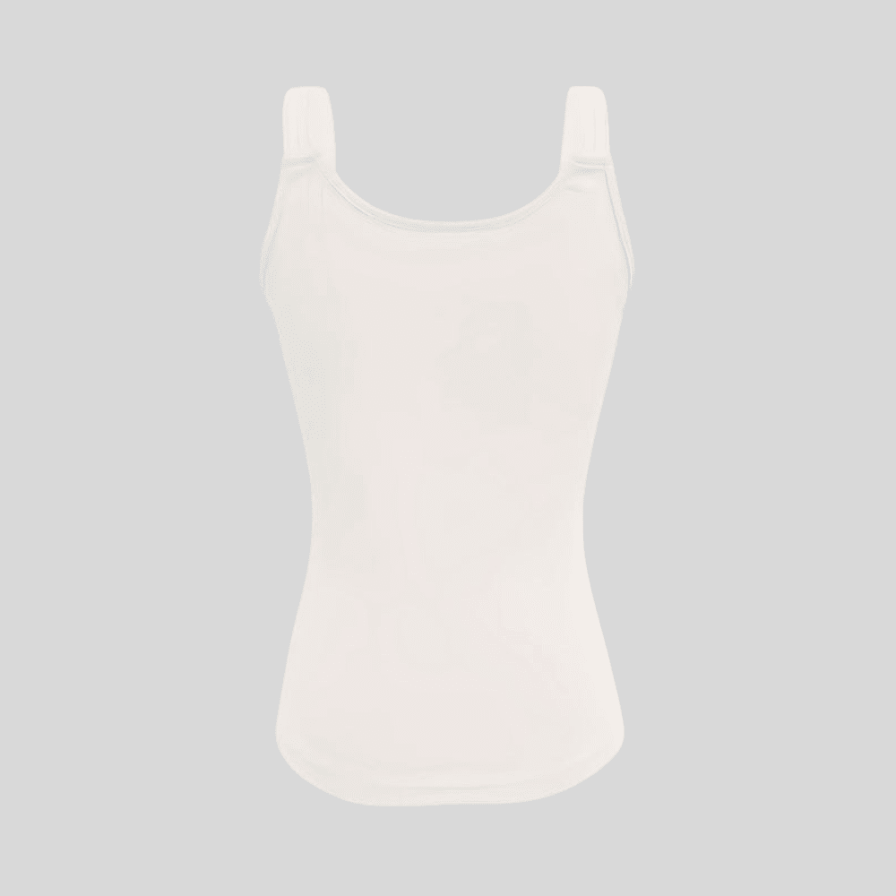 Icy Vest Top Button Detail