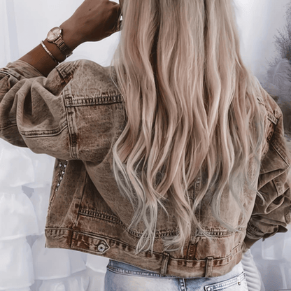 Vintage Denim Jacket Studded