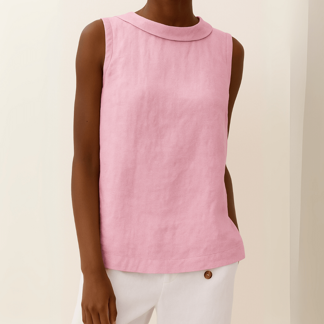 Sleek Top Rolled Collar