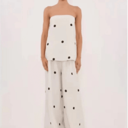 Playful Polka Dot Pants Set