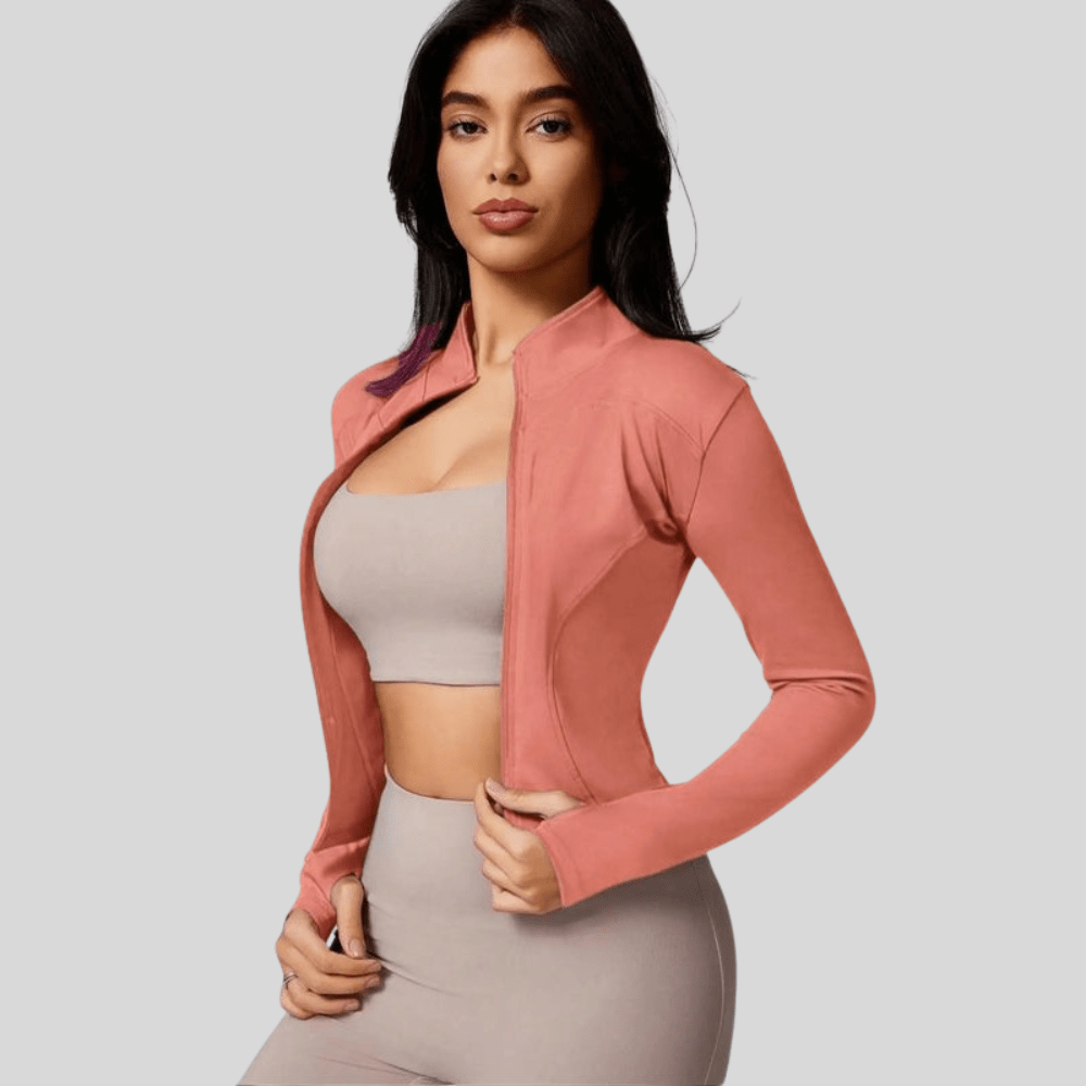Slim Breathable Full Zip Jacket