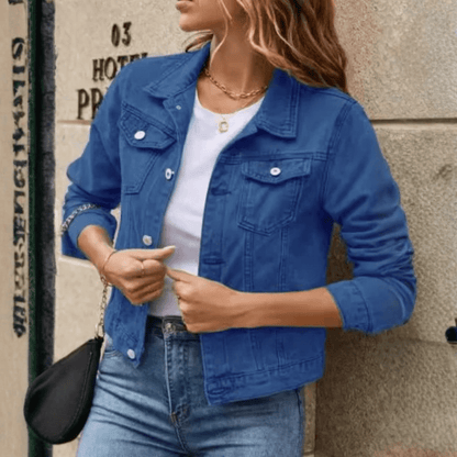 Rosy Denim Jacket Button Down