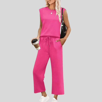 Cozy Sleeveless Lounge Set