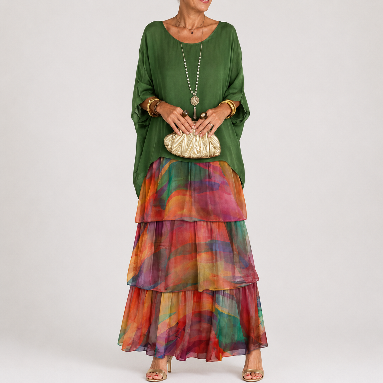 Flowing Elegant Maxi Dress