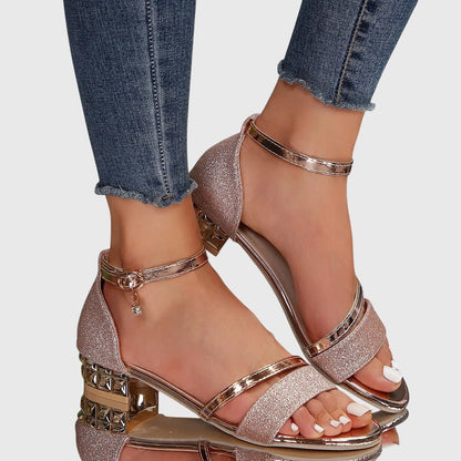 Orthopedic Arch Support Heeled Sandals