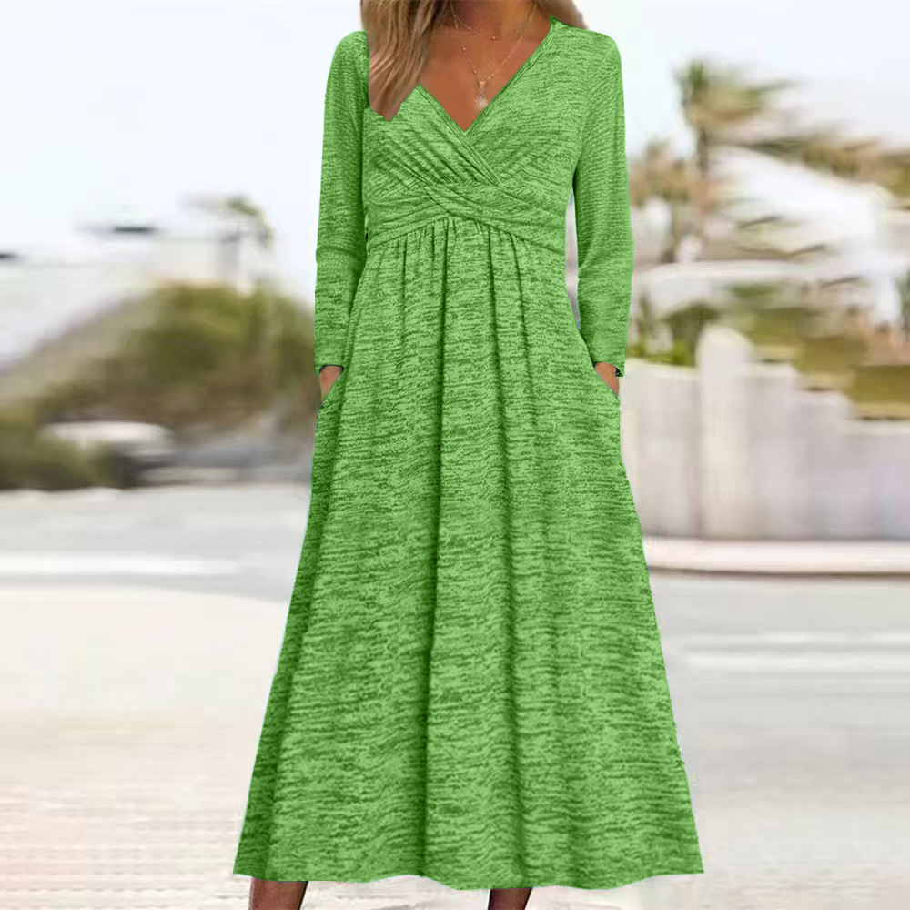 Flattering Midi Dress with Relaxed Silhouette
