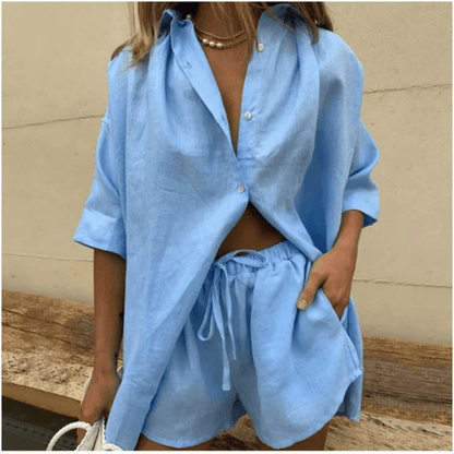 Polished Relaxed Two Piece Set