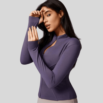 Slim Breathable Full Zip Jacket