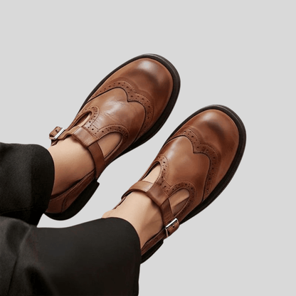 Orthopedic Leather Comfort Support Shoes