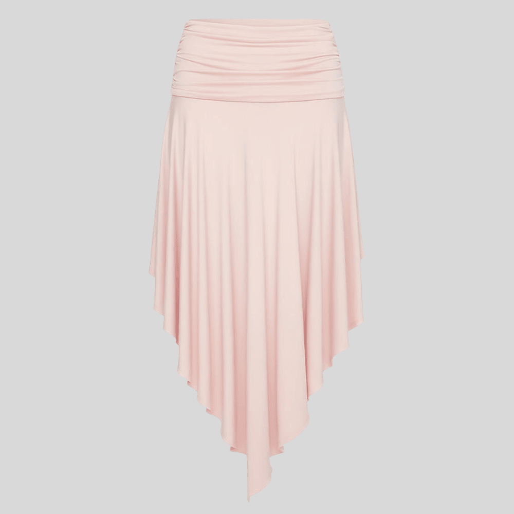 Icy Chiffon Midi Skirt
