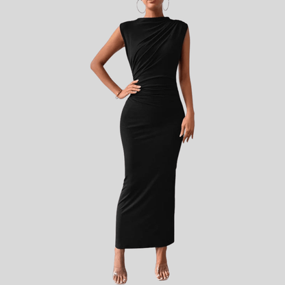 Chic Ruched Bodycon Dress