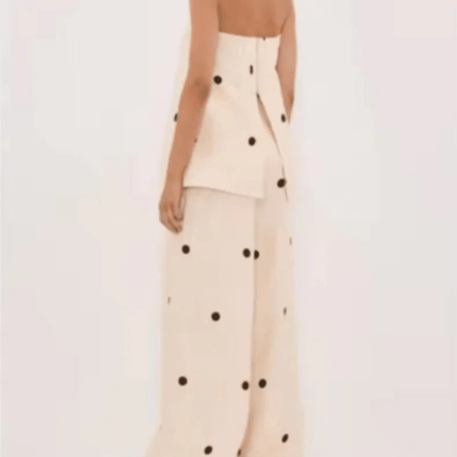 Playful Polka Dot Pants Set