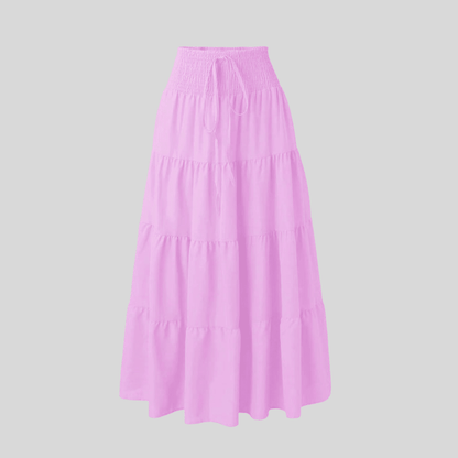 Boho Tiered Maxi Skirt