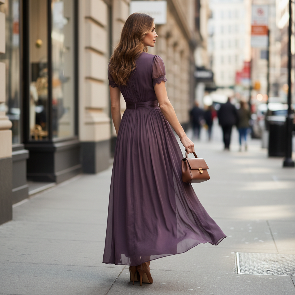 Effortless Keyhole Maxi Dress
