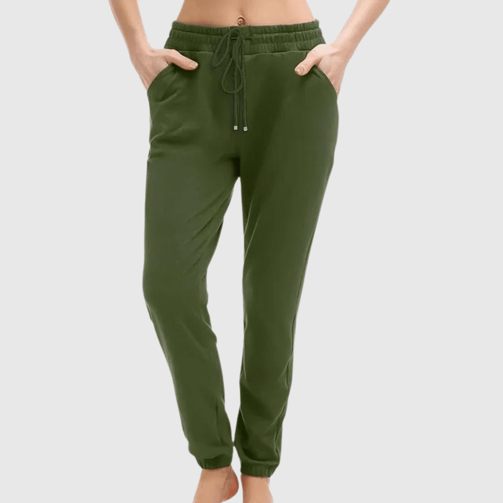 Loose Solid Color Casual Sports Trousers