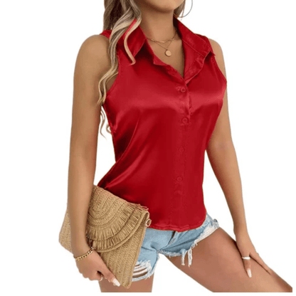 Sleek Button Down Top