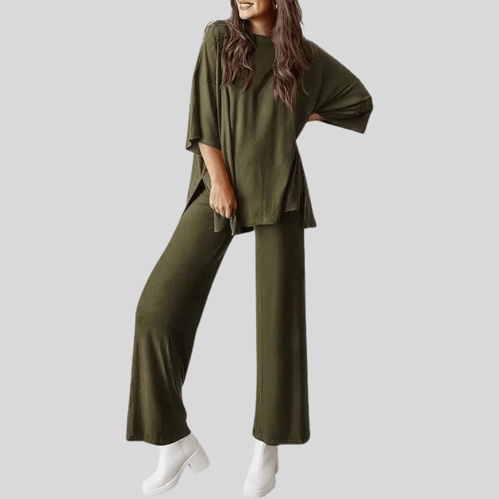Cozy Two Piece Set Pockets