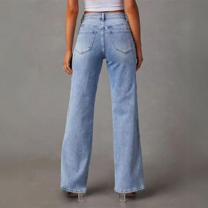 High Waist Wide Leg Jeans