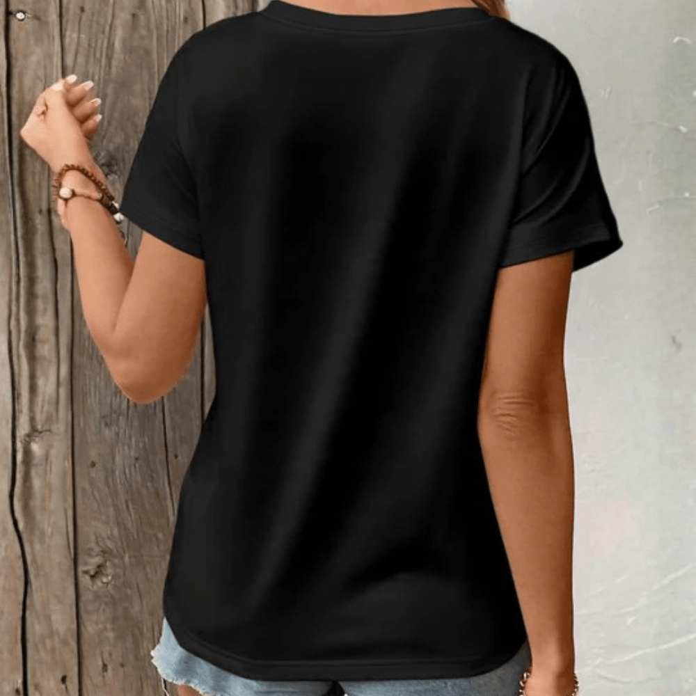 Cozy Everyday V Neck T Shirt