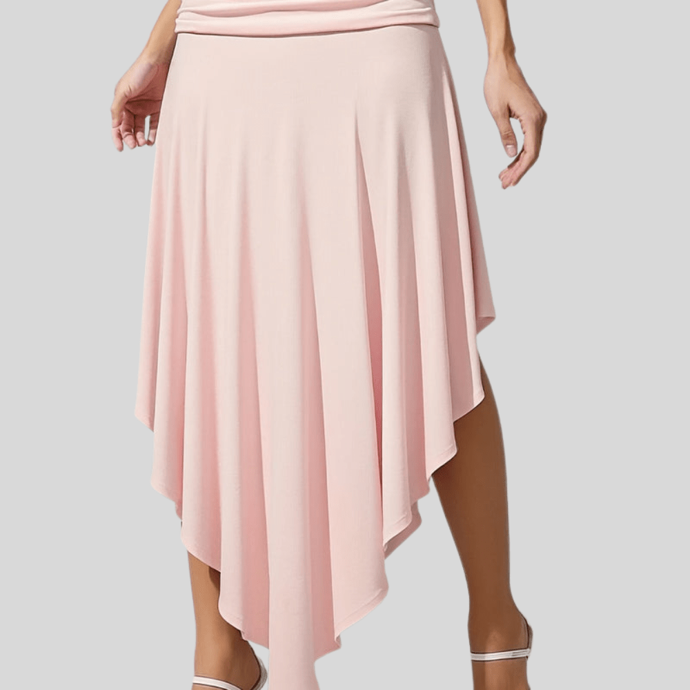 Icy Chiffon Midi Skirt