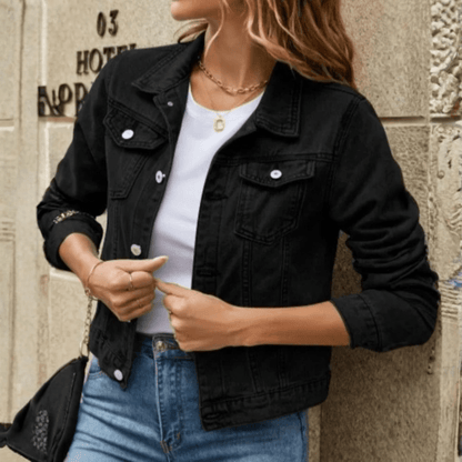 Rosy Denim Jacket Button Down