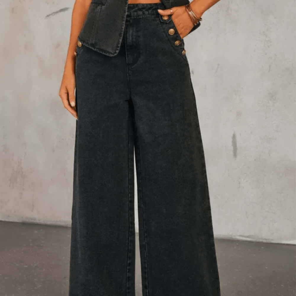 Kühnes Denim-Zweiteiler-Set
