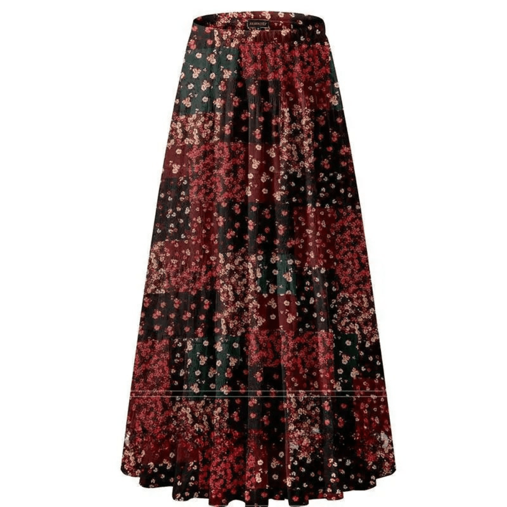Flowing High Waist Maxi Skirt