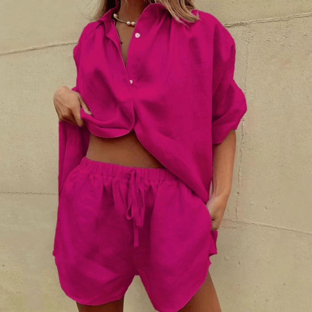 Polished Relaxed Two Piece Set