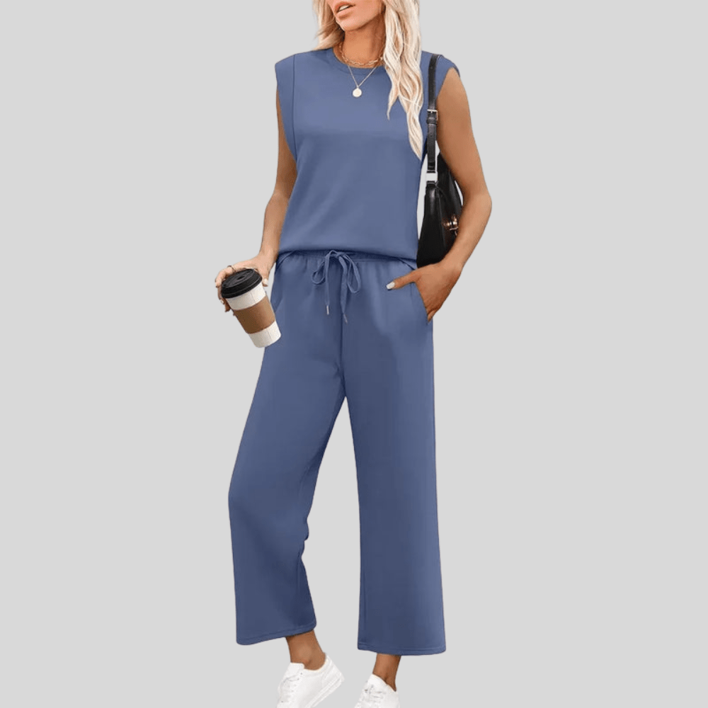 Cozy Sleeveless Lounge Set