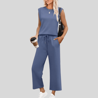 Cozy Sleeveless Lounge Set