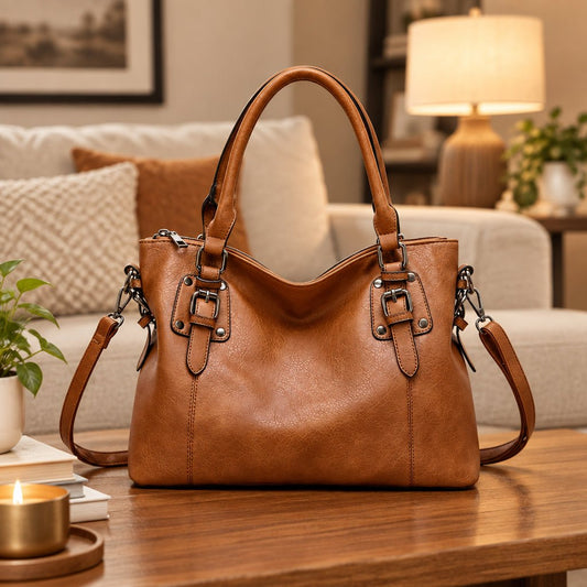 Double-Handle Handbag