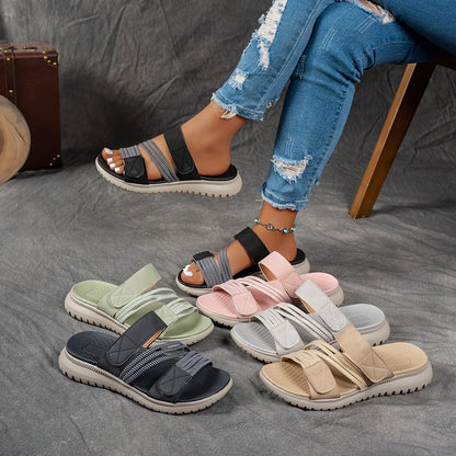 Elastic Strap Comfort Walking Sandals
