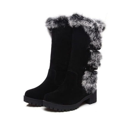 Winterstiefel für Damen bis zur Wadenmitte