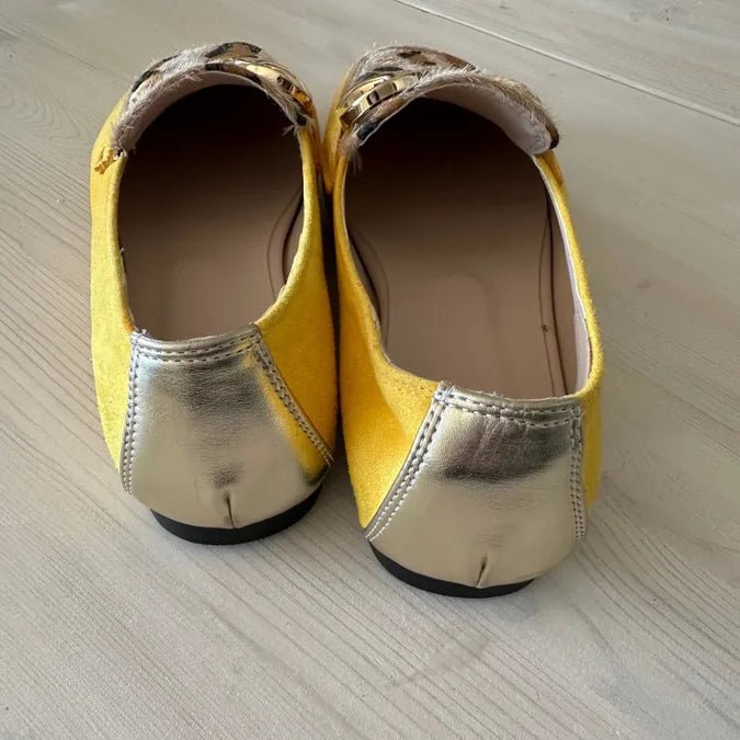 Bold Animal Accent Statement Loafers