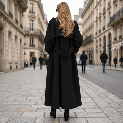 Classic Belted Long Trenchcoat