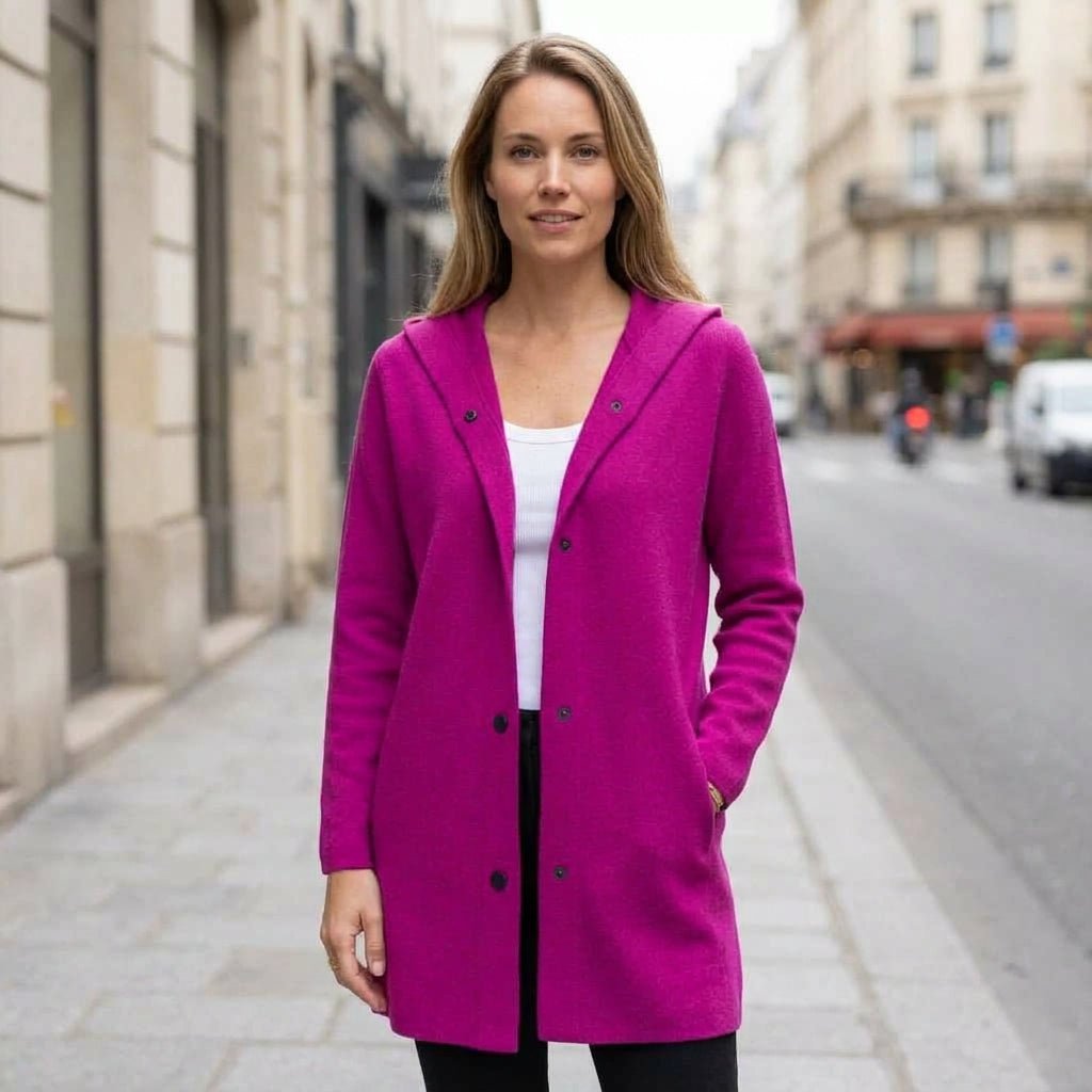 Relaxed Hooded Outerwear for Comfortable Seasonal Wear