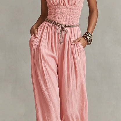 Sleeveless Evening Casual Jumpsuits