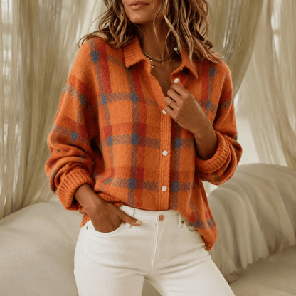 Remi | Jersey retro a rayas de corte holgado para mujer