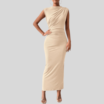 Chic Ruched Bodycon Dress