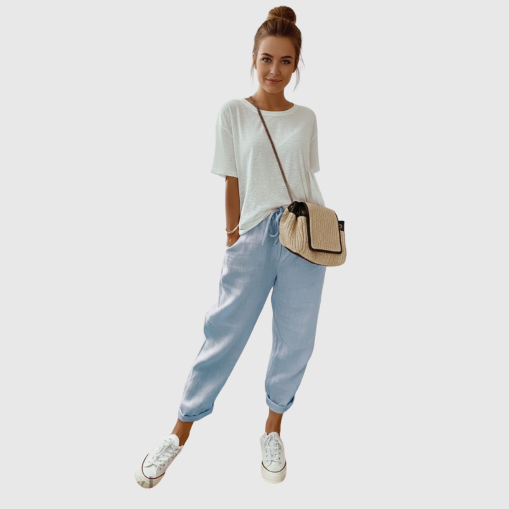 Airy Relaxed Fit Pants