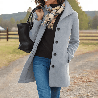 Klassischer Winterparka mit Knopfleiste