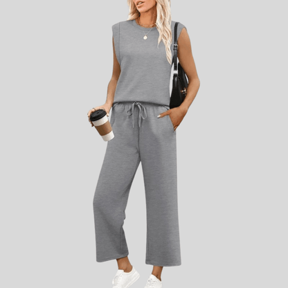 Cozy Sleeveless Lounge Set