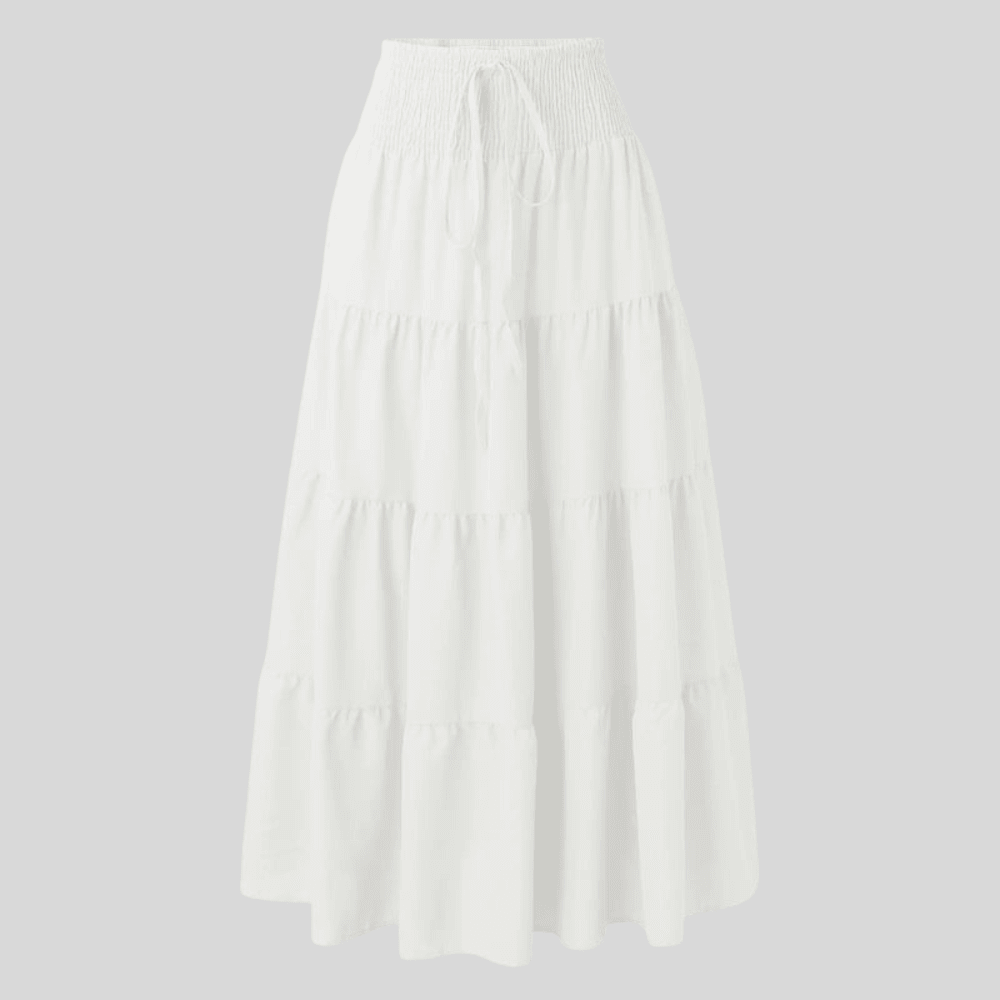 Boho Tiered Maxi Skirt